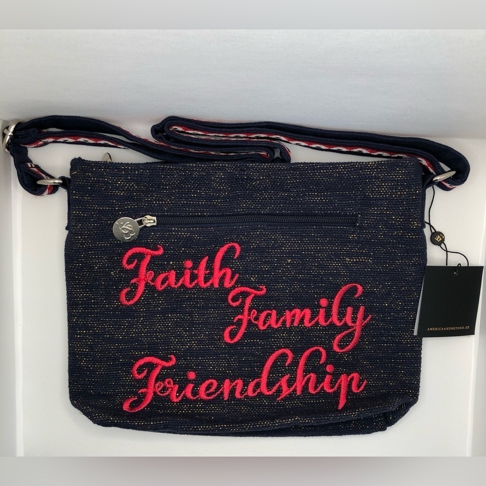 America & Beyond Jen Coffey Inspirational Embellished Crossbody Bag - Picture 4 of 14